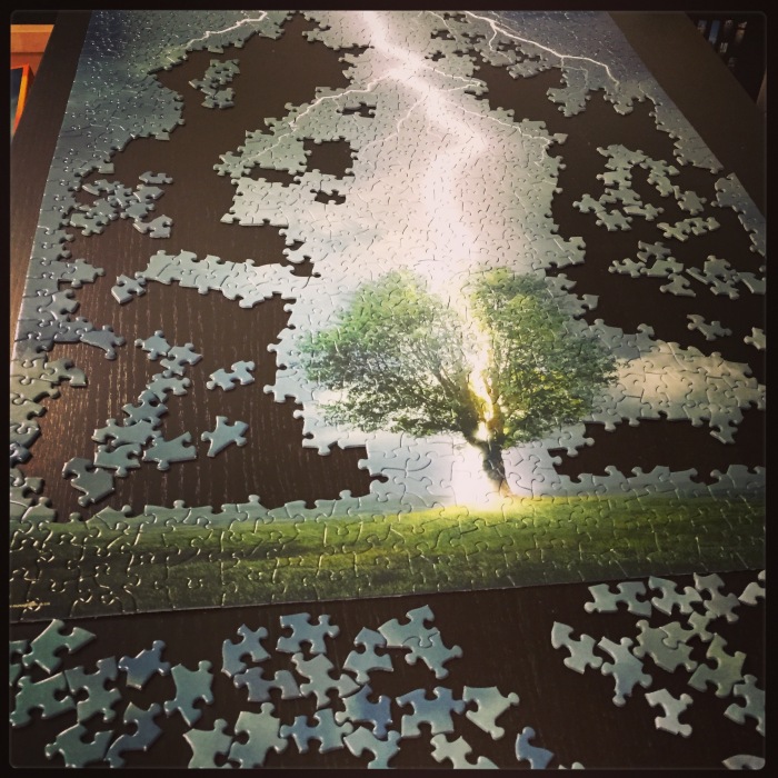 your gender is like a puzzle, and you're slowly building the pieces